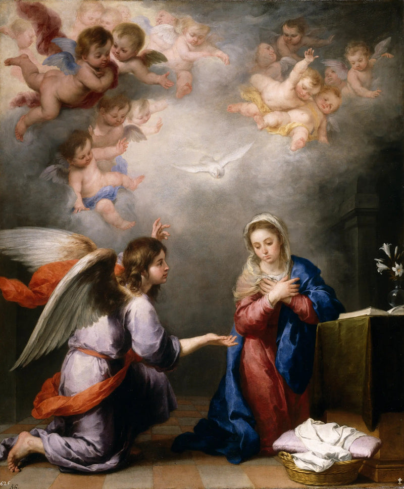 수태고지 - 바르톨로메 에스테반 무리요

Source:
L'Annonciation - Bartolomé Esteban Murillo