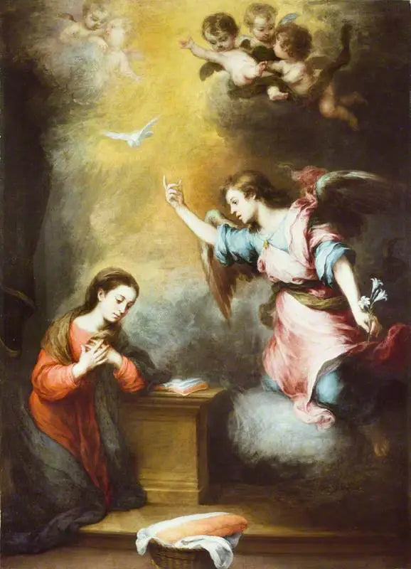 수태고지 - 바르톨로메 에스테반 무리요

Source:
L'Annonciation - Bartolomé Esteban Murillo