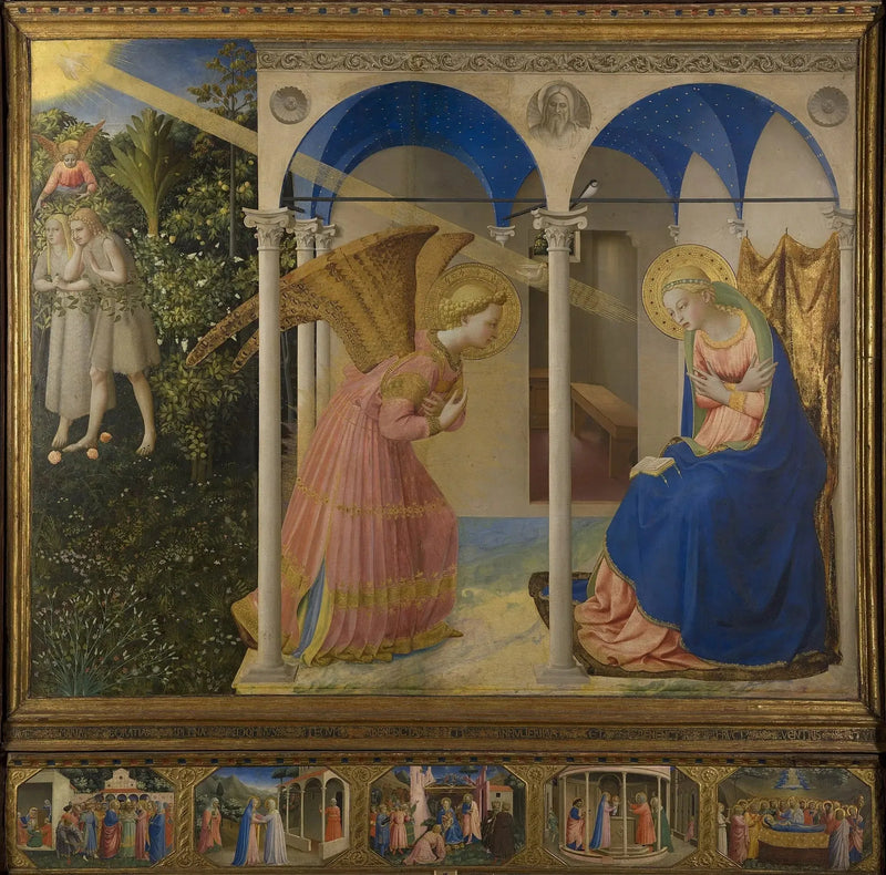 수태고지 - 프라 앙젤리코

Source:
L'Annonciation - Fra Angelico