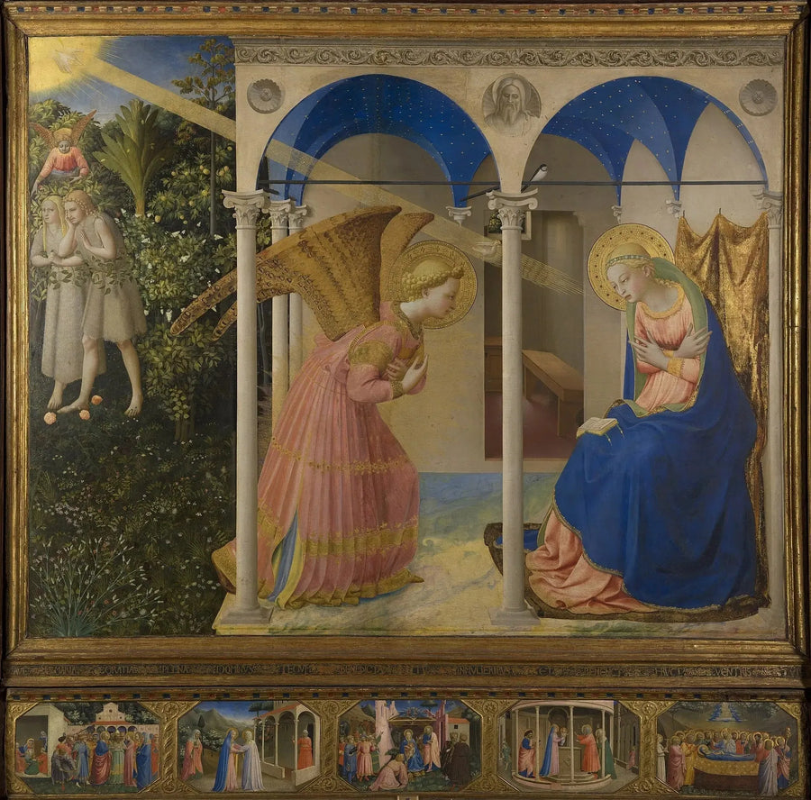 수태고지 - 프라 앙젤리코

Source:
L'Annonciation - Fra Angelico