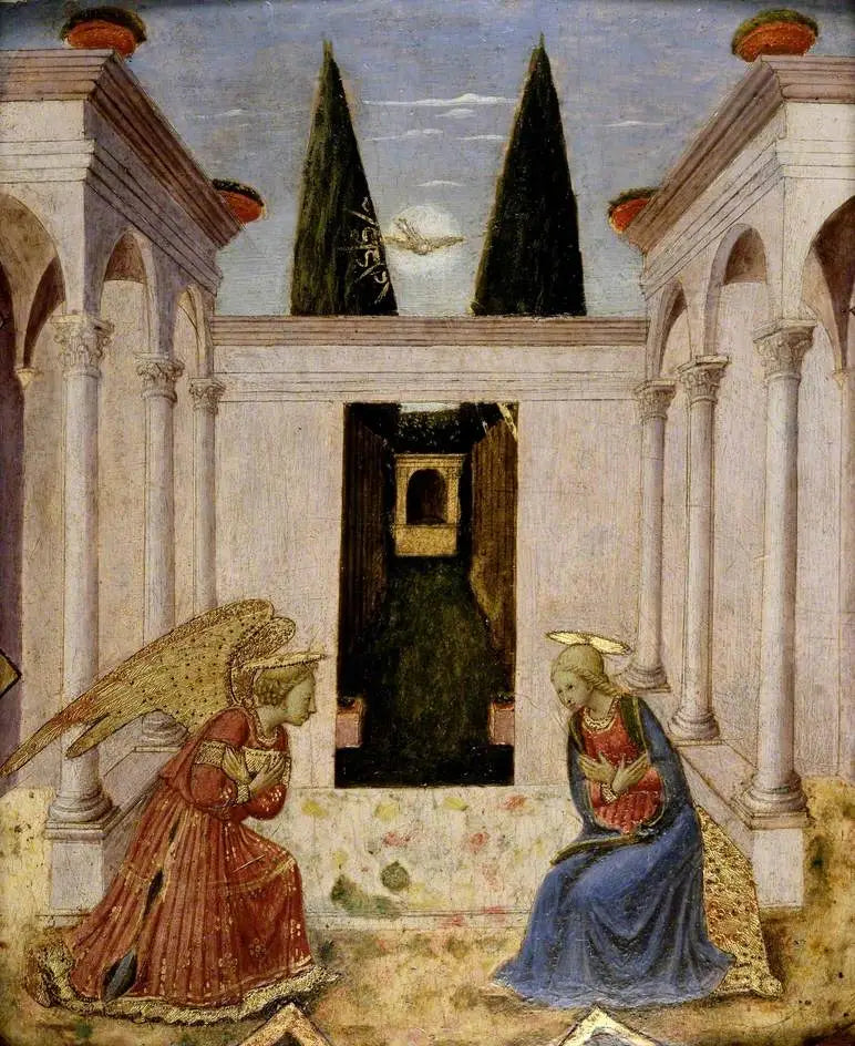 수태고지 - 프라 앙젤리코

Source:
L'Annonciation - Fra Angelico