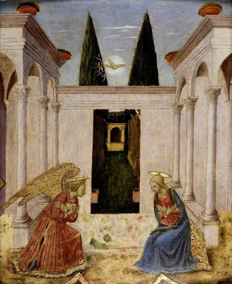 수태고지 - 프라 앙젤리코

Source:
L'Annonciation - Fra Angelico