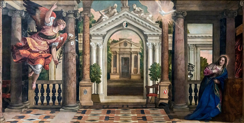 L'Annonciation - Paul Véronèse image 1 reproduction de peinture à l’huile