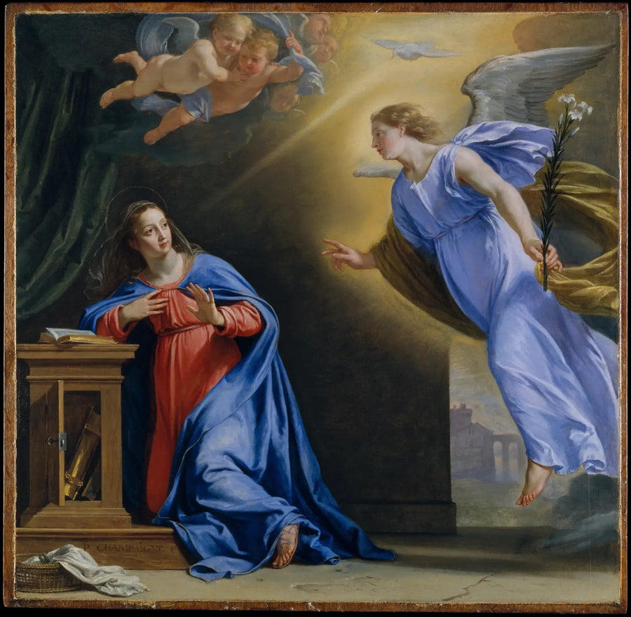 수태고지 - 필리프 드 샹파뉴

Source:
L'Annonciation - Philippe de Champaigne