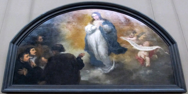 육 인물의 무염시태의 출현 - 바르톨로메 에스테반 무리요

Source:
L'Apparition de l'Imaculée conception à six personnages - Bartolomé Esteban Murillo