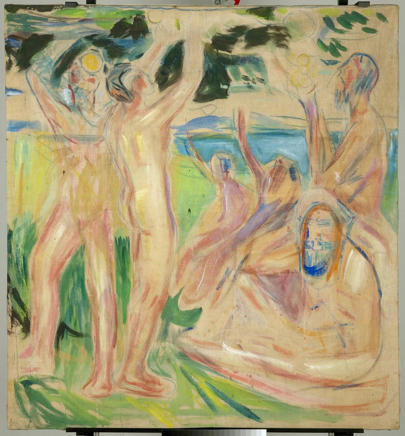 생명의 나무: 오른쪽 부분 - 에드바르 뭉크