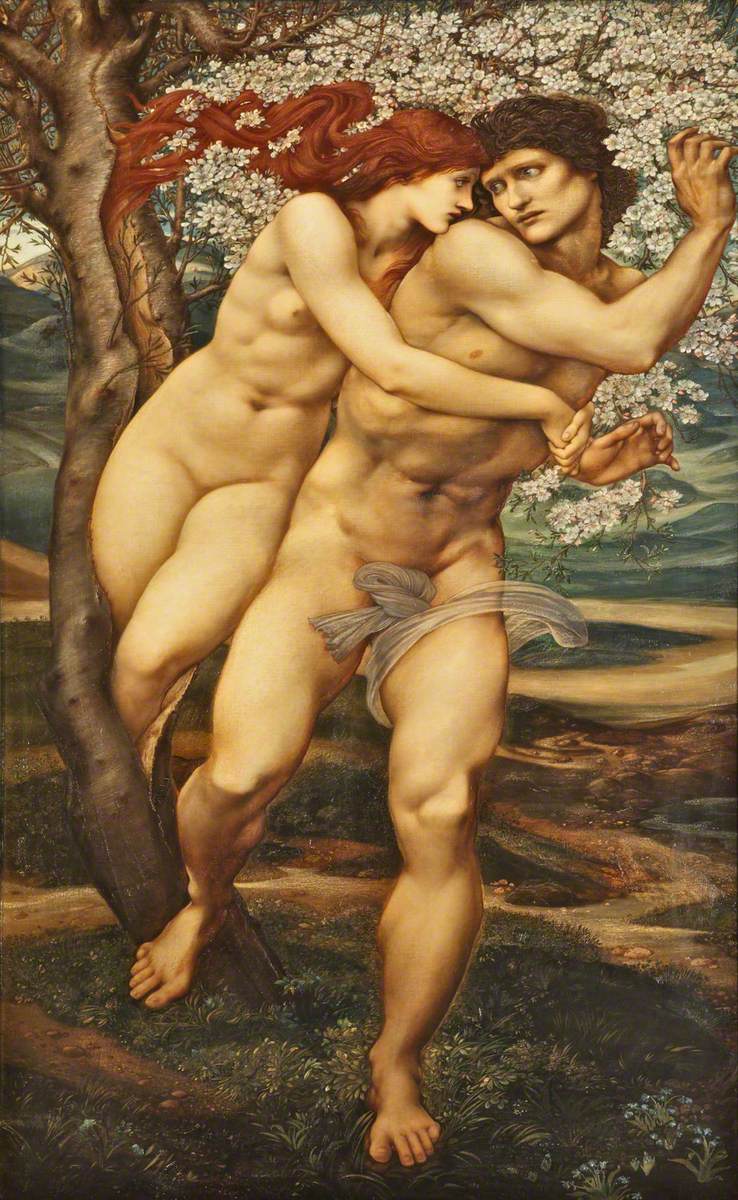 L'arbre du pardon - Edward Burne-Jones image 1 reproduction d’œuvre d’art à l’huile