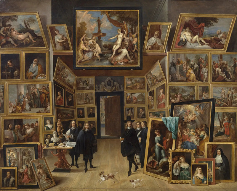 브뤼셀의 그림 갤러리에서의 레오폴드-기욤 대공 - 다비드 테니에르 더 쥬앙

Source:
L'Archiduc Léopold-Guillaume dans sa galerie de peinture à Bruxelles - David Teniers le Jeune