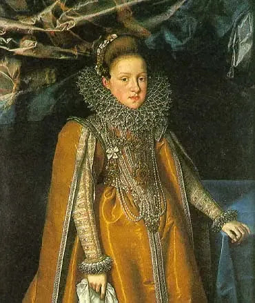오스트리아의 마리-메이들린 대공비 - 프란스 푸르뷔스 더 영

Source:
l'archiduchesse Marie-Madeleine d'Autriche - Frans Pourbus the Younger