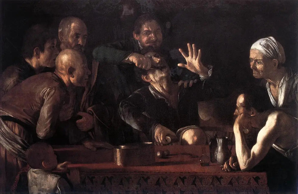 L'Arrache-dents - Le Caravage image 1 reproduction artisanale de tableau
