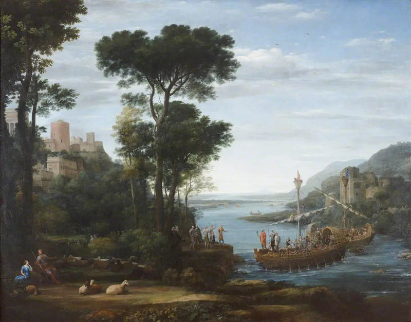 에네아스의 팔란테움 도착 - 클로드 로렌

Source:
L'arrivée d'Énée à Pallanteum - Claude Lorrain