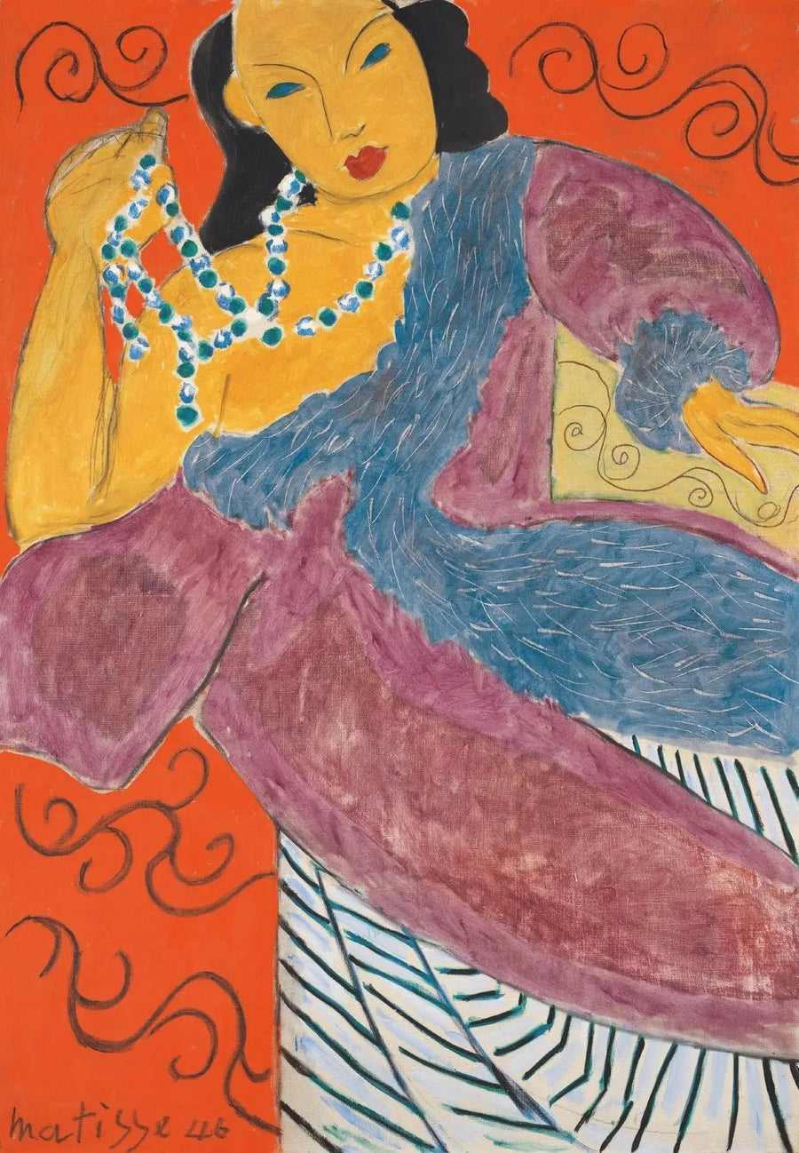 L'Asie - Henri Matisse image 1 reproduction réalisée par Alpha Reproduction