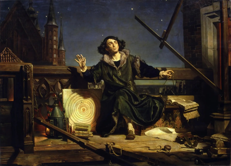 코페르니쿠스 천문학자 또는 신과의 대화 - 얀 마테이코

Source:
L'Astronome Copernic ou Conversations avec Dieu - Jan Matejko