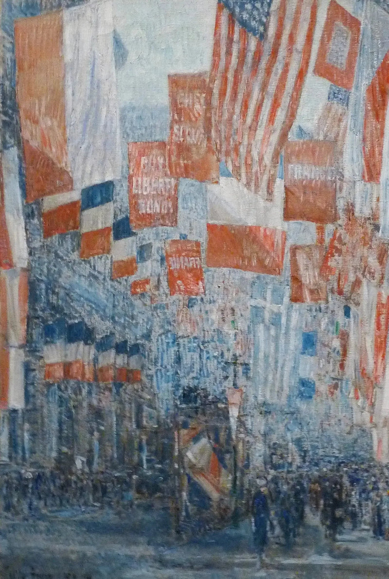 엘리츠 거리, 5번가, 뉴욕 - 차일드 해섬

Source:
L'Avenue des Alliés, 5e avenue, New York - Childe Hassam