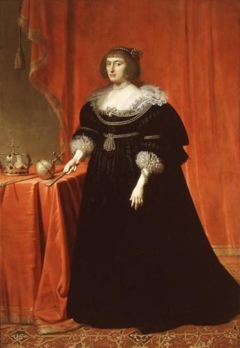 L'électrice Élisabeth Stuart dans le rôle de la reine de Bohême - Gerrit van Honthorst image 1 reproduction d’œuvre d’art à l’huile