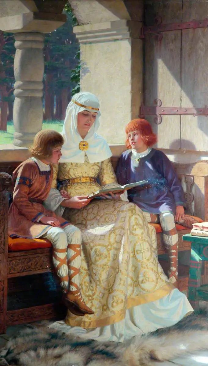 알프레드 대왕의 어린 시절 - 에드먼드 블레어 레이튼

Source:
L'enfance d'Alfred le Grand - Edmund Blair Leighton