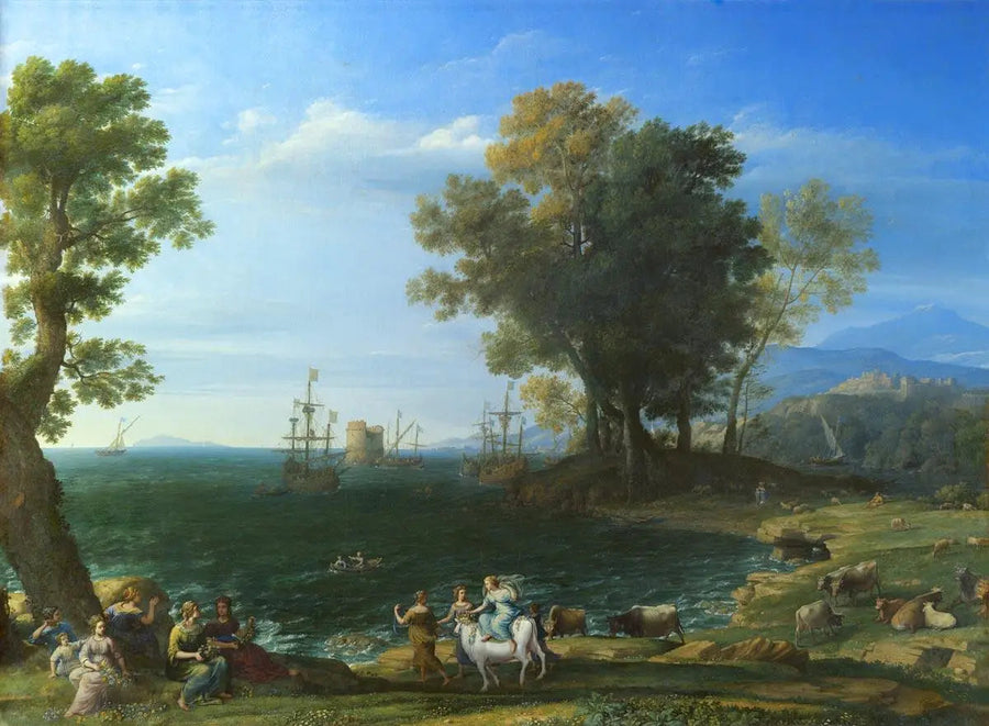 유럽의 납치 - 클로드 로랭

Source:
L'Enlèvement d'Europe - Claude Lorrain