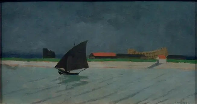 세느 강 하구 - 펠릭스 발로통

Source:
L'Estuaire de la Seine - Félix Vallotton