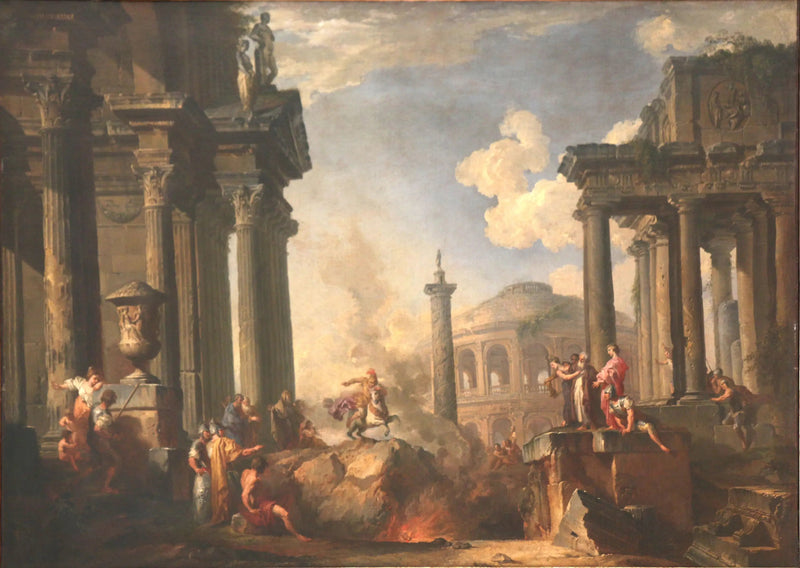 마커스 커티우스의 설명 - 조반니 파올로 파니니

Source:
L'explication de Marcus Curtius - Giovanni Paolo Panini