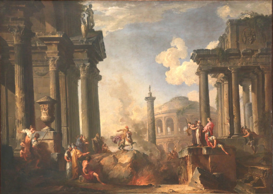 마커스 커티우스의 설명 - 조반니 파올로 파니니

Source:
L'explication de Marcus Curtius - Giovanni Paolo Panini