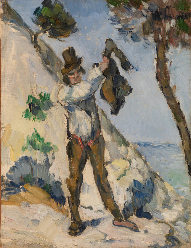 재킷을 입은 남자 - Paul Cézanne