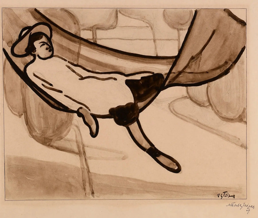 해먹에 누운 남자 - 알베르 글리제

Source:
L'Homme au hamac - Albert Gleizes