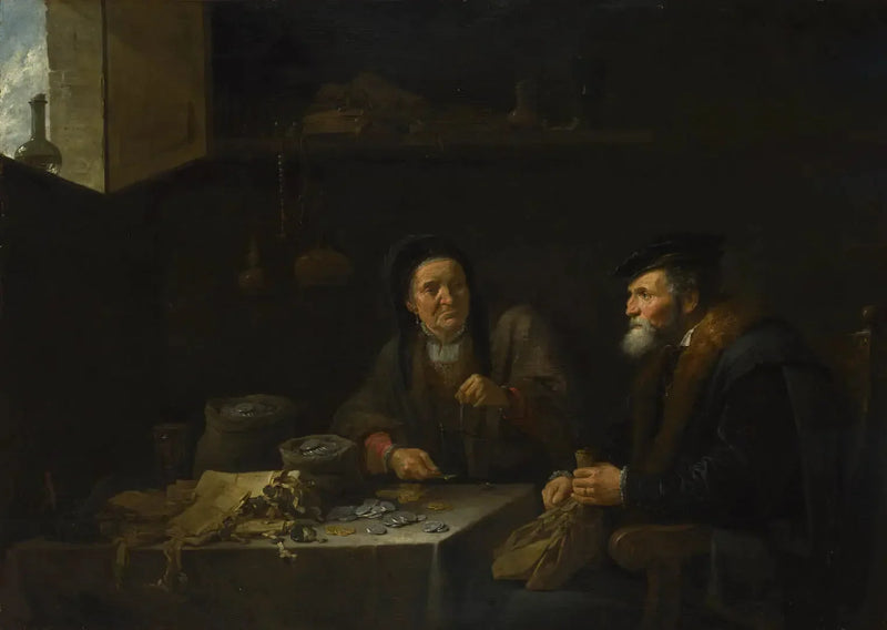탐욕스러운 남자 - 데이비드 테니에르 르 쥬네

Source:
L'homme cupide - David Teniers le Jeune
