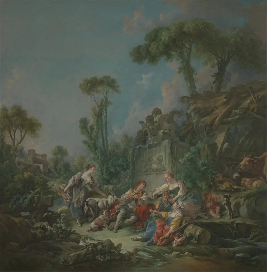 목동의 연가 - 프랑수아 부셰

Source:
L'idylle du berger - François Boucher