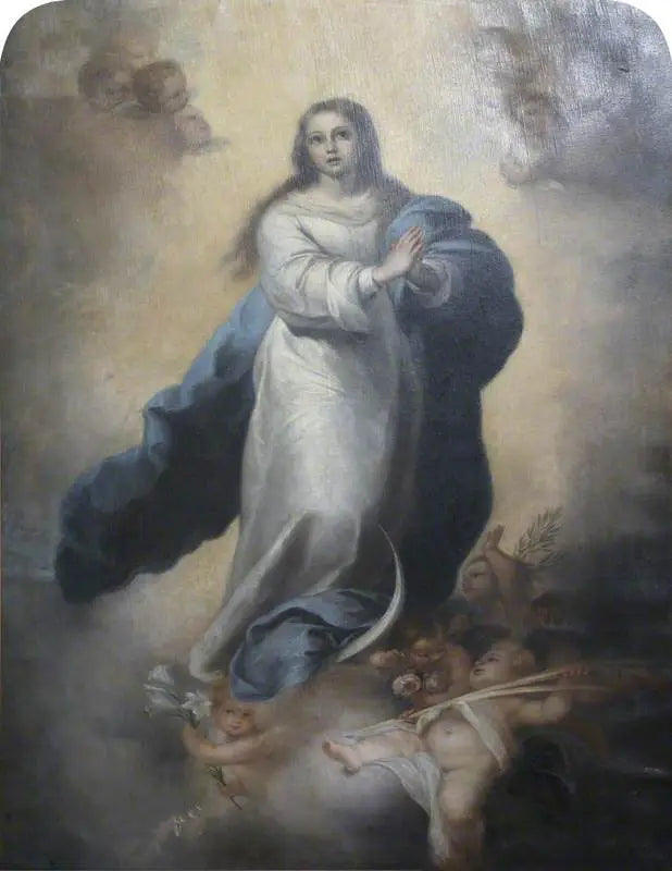 L'Immaculée Conception - Bartolomé Esteban Murillo image 1 reproduction artisanale de tableau
