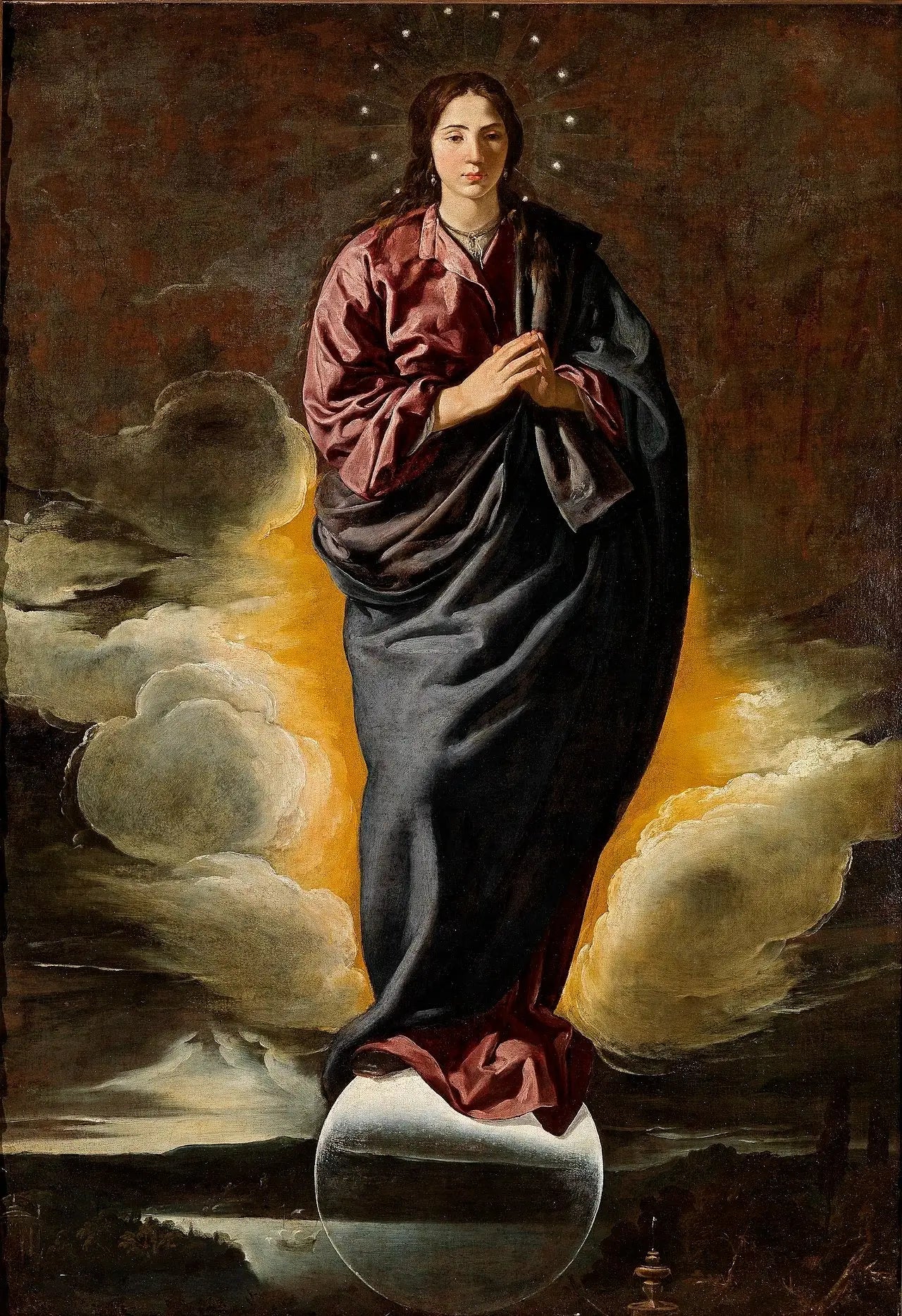 L’Immaculée Conception - Diego Velázquez image 1 copie peinte à la main à l’huile