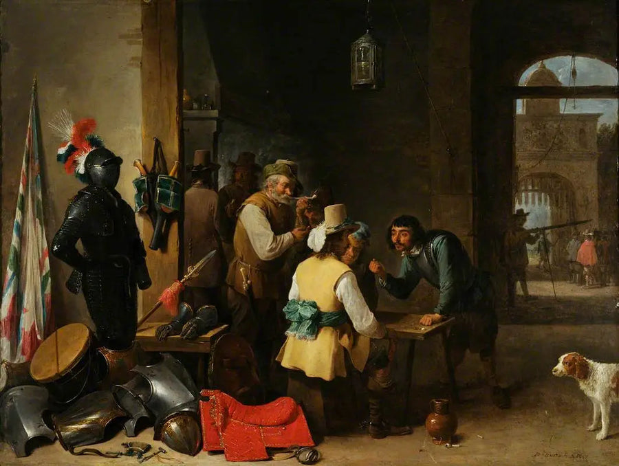 경비실 내부 - 데이비드 테니어스 더 쥬네

Source:
L'intérieur d'une salle de garde - David Teniers le Jeune