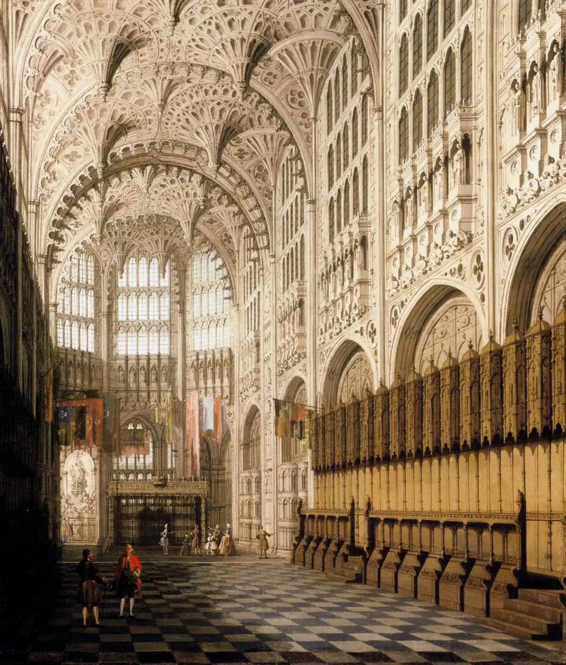 웨스트민스터 수도원에 있는 헨리 7세의 예배당 내부 - 카날레토

Source:
L'Intérieur de la chapelle d'Henri VII à l'abbaye de Westminster - Canaletto