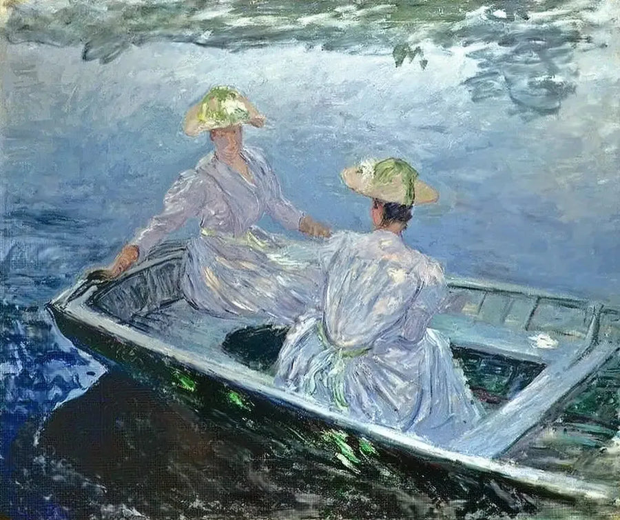 푸른 배 - Claude Monet
