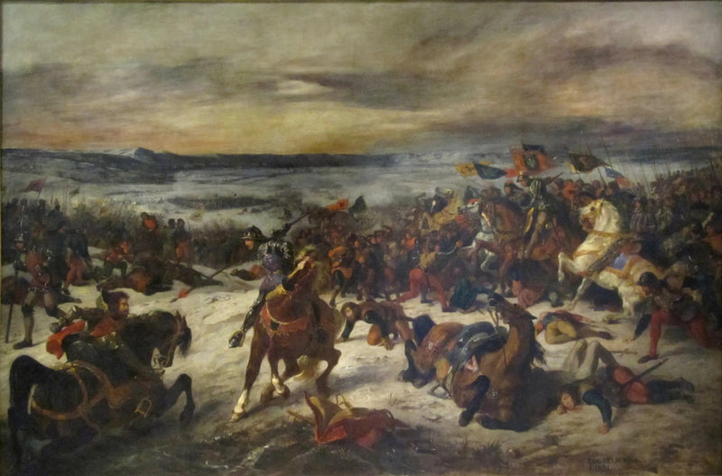 낭시 전투 - 외젠 들라크루아