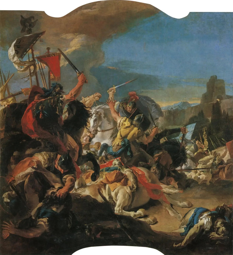베르첼레 전투 - 조반니 바티스타 티에폴로

Source:
La bataille de Vercellae - Giovanni Battista Tiepolo