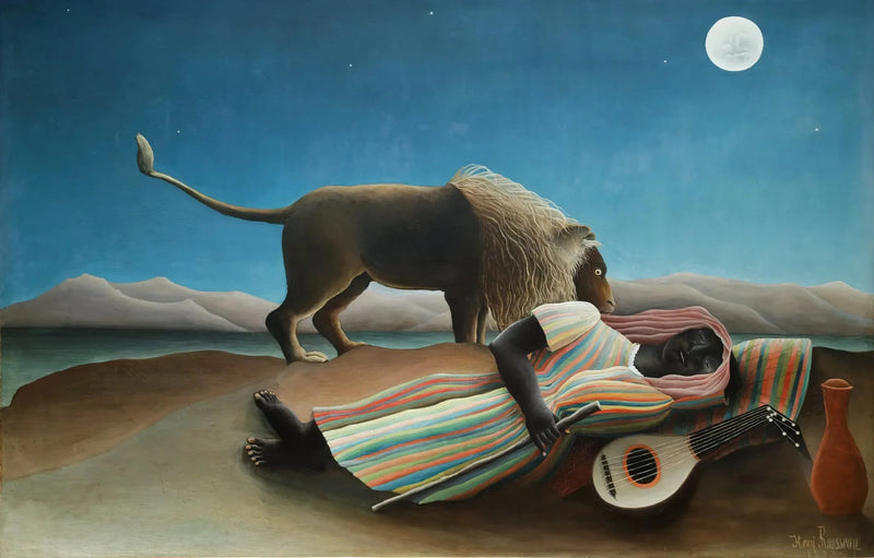 잠든 보헤미안 - 앙리 루소