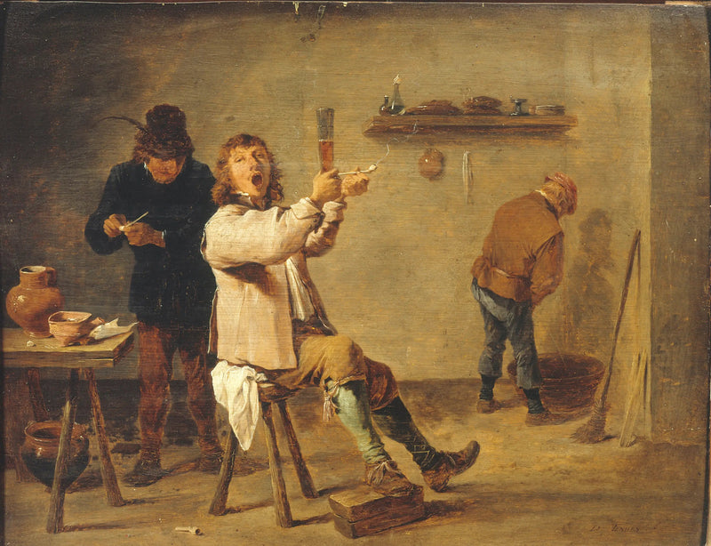 술 마시는 노래 - 데이비드 테니에르 더 쥬네

Source:
La Chanson à boire - David Teniers le Jeune