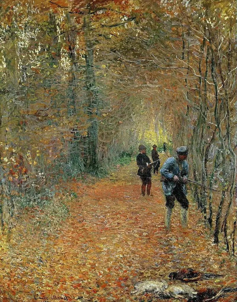 사냥 - Claude Monet