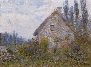 초가집 - Claude Monet