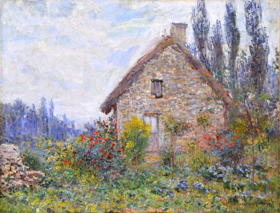 초가집 - Claude Monet
