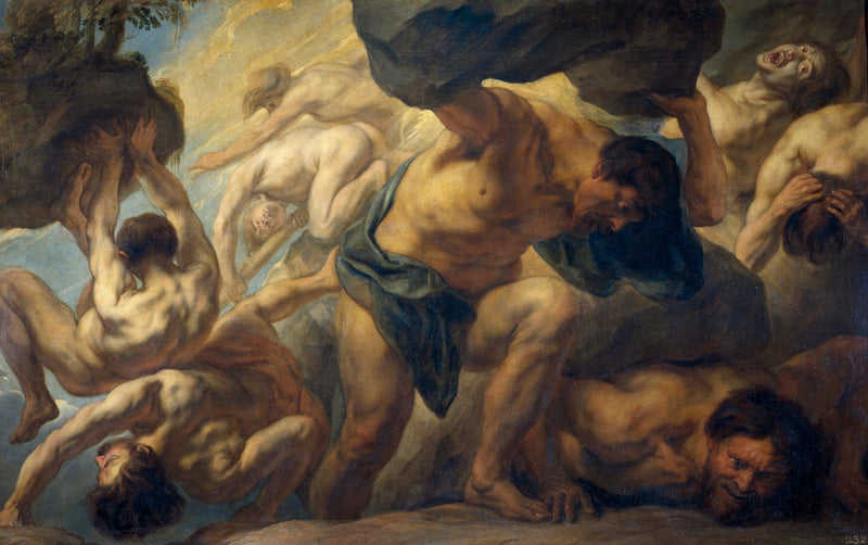 La Chute des Géants - Jacob Jordaens