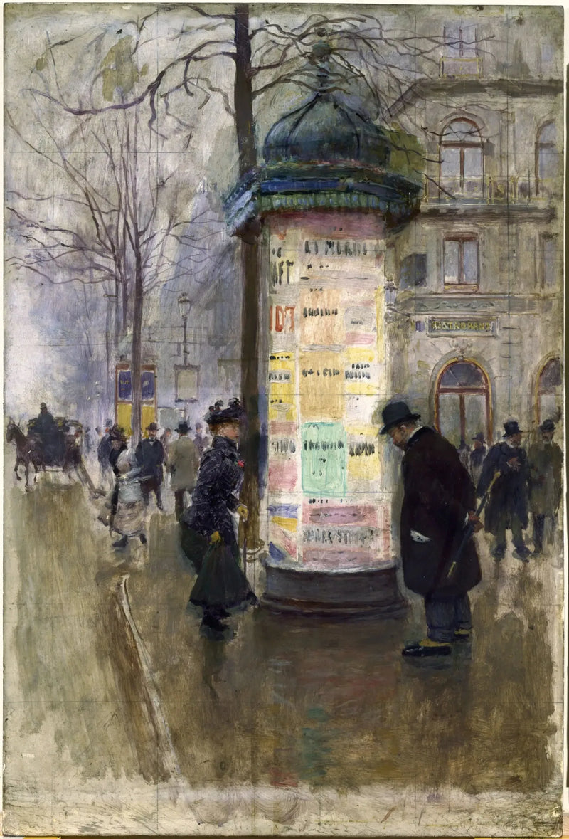 로 망가르드 기둥 - 장 보로

Source:
La colonne Morris - Jean Béraud