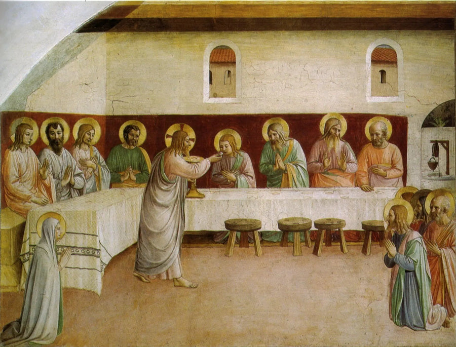 사도들의 성체성사 - 프라 안젤리코

Source:
La Communion des Apôtres - Fra Angelico