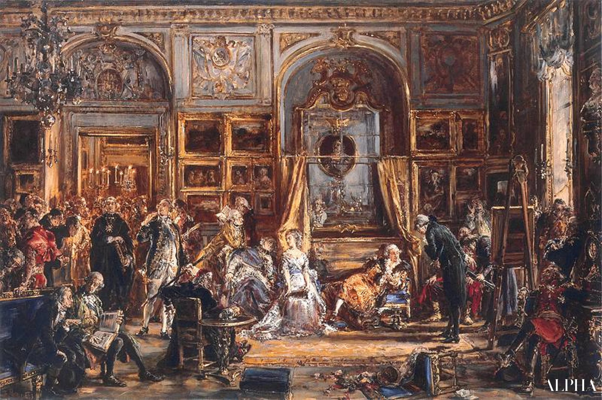 The Constitution of May - Jan Matejko - Reproductions de tableaux et peintures haut de gamme