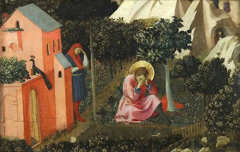 성 아우구스티누스의 회심 - 프라 앙젤리코

Source:
La Conversion de saint Augustin - Fra Angelico