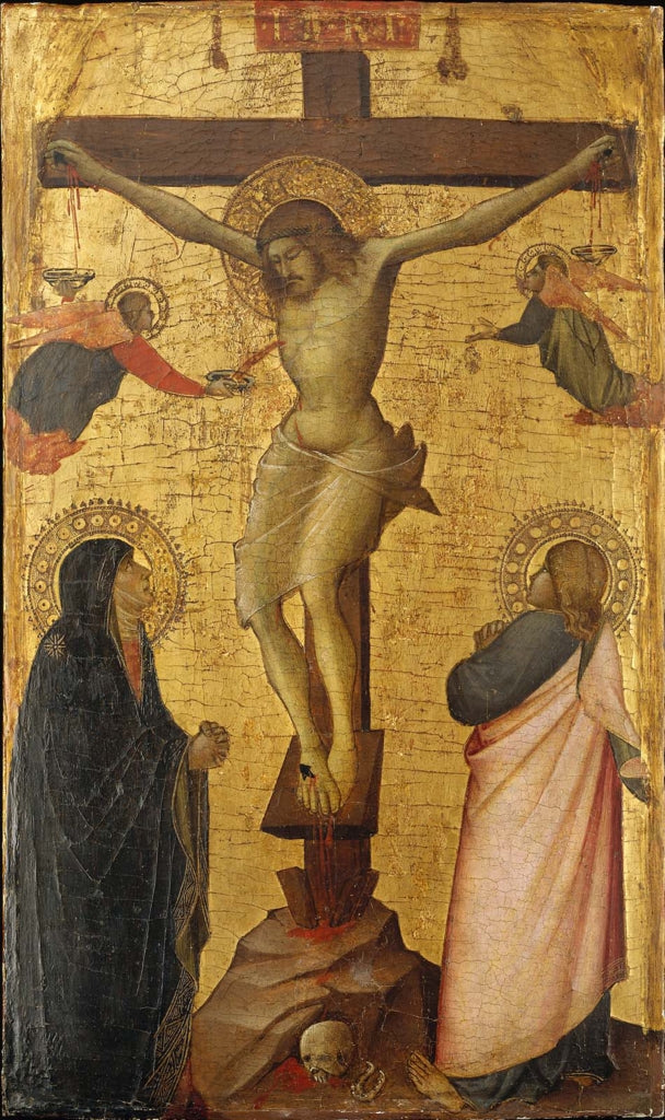 십자가에 못 박히신 예수와 성모 마리아, 성 요한 - 아놀로 가디