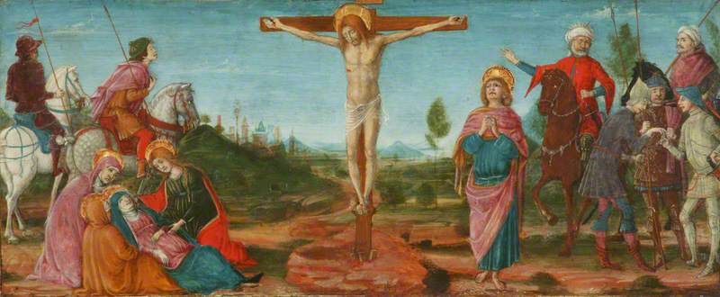 십자가에 못 박히심 - 마테오 디 지오반니