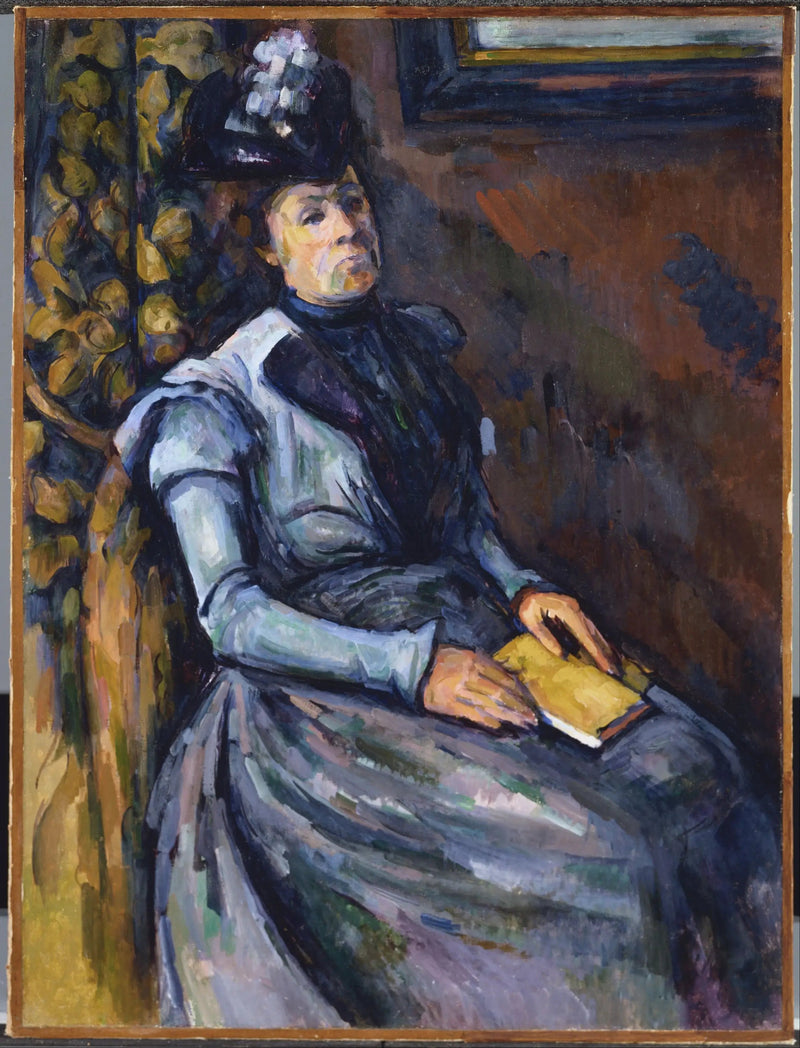 책을 든 여인 - Paul Cézanne