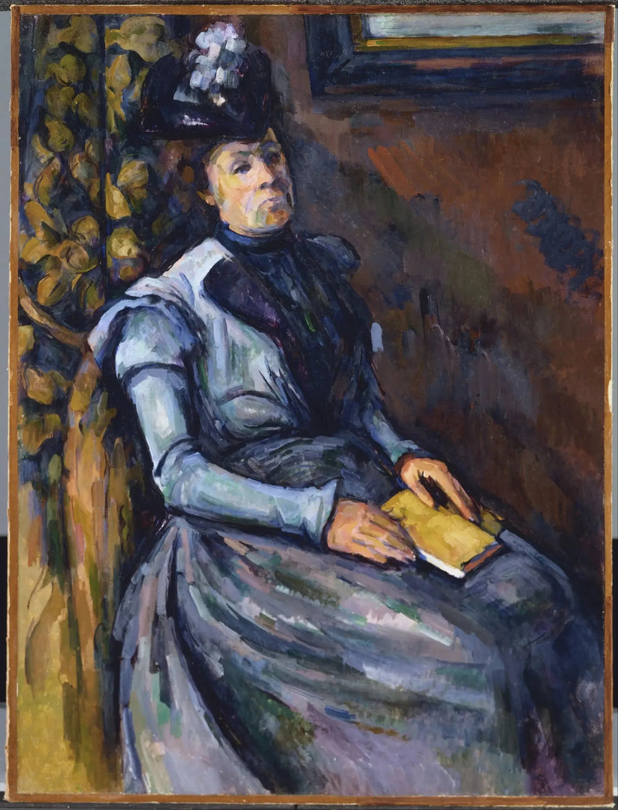 책을 든 여인 - Paul Cézanne