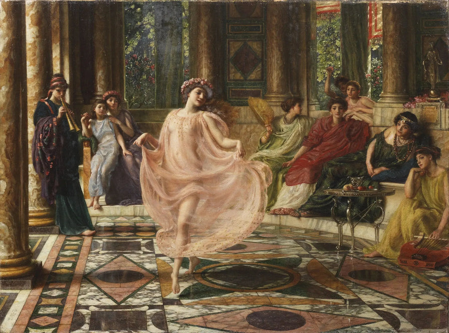 이오니아 무용 - 에드워드 포인터

Source:
La danse ionienne - Edward Poynter